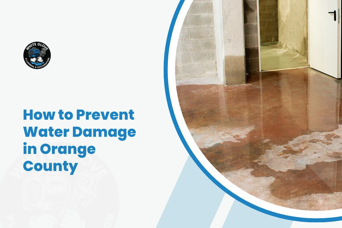 How to Prevent Water Damage in Your Orange County Home