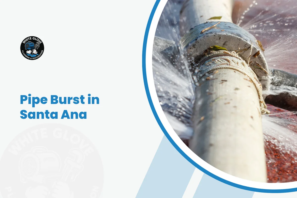 Pipe Burst in Orange County: Your First 15-Minute Checklist